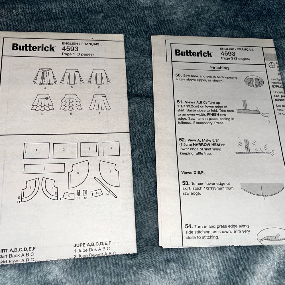 Butterick B 4593 Pattern - Picture 5 of 6